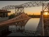 9-Martyn Smith-River lock at Sunset-Commended