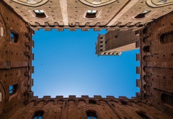 Siena from below